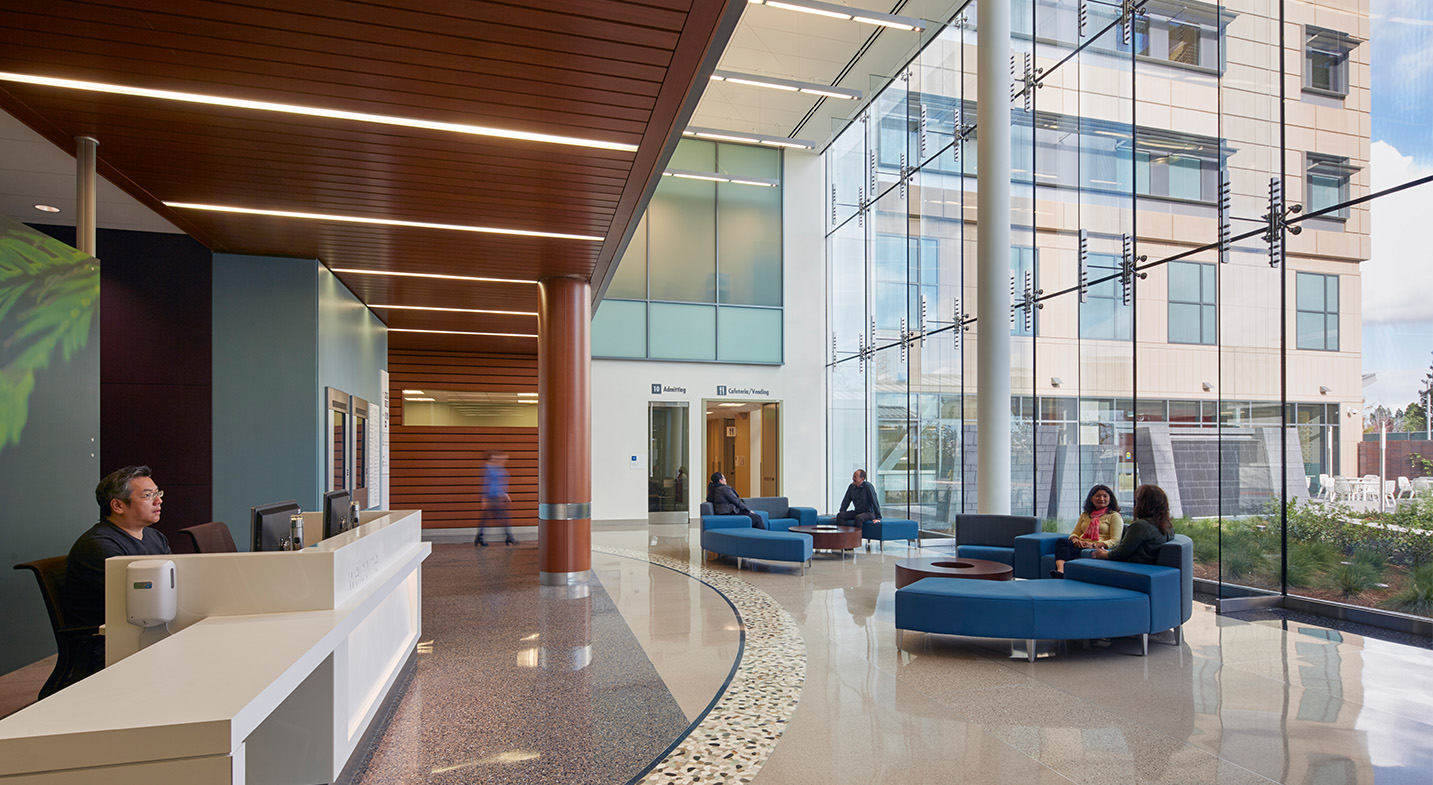 Redwood City Hospital Interiors